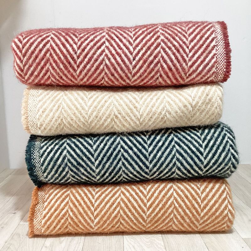 BEIGE - Blanket Recycled Wool