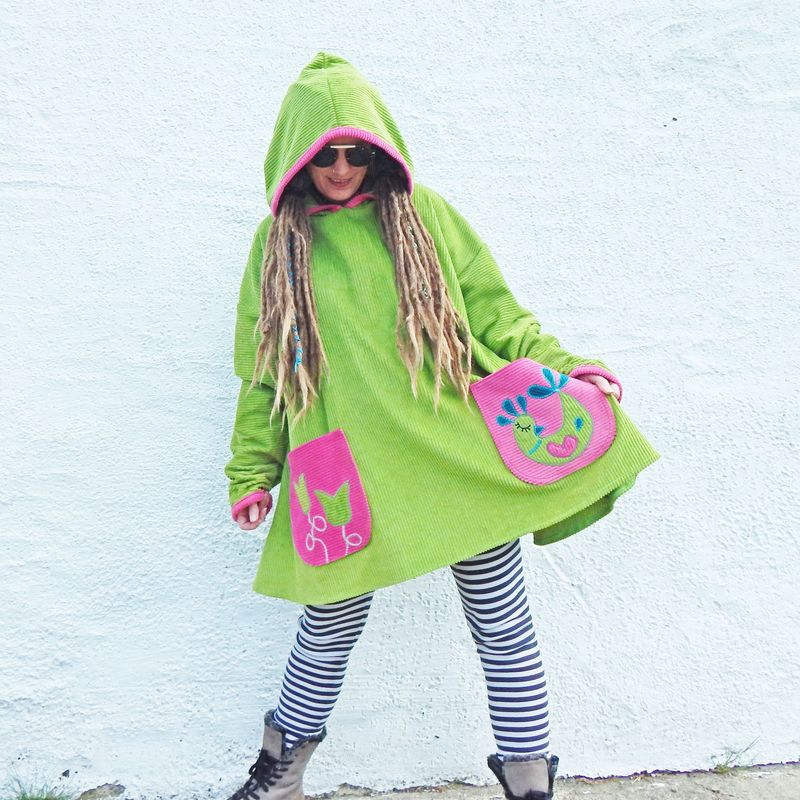 Hoodie Bird Tunic