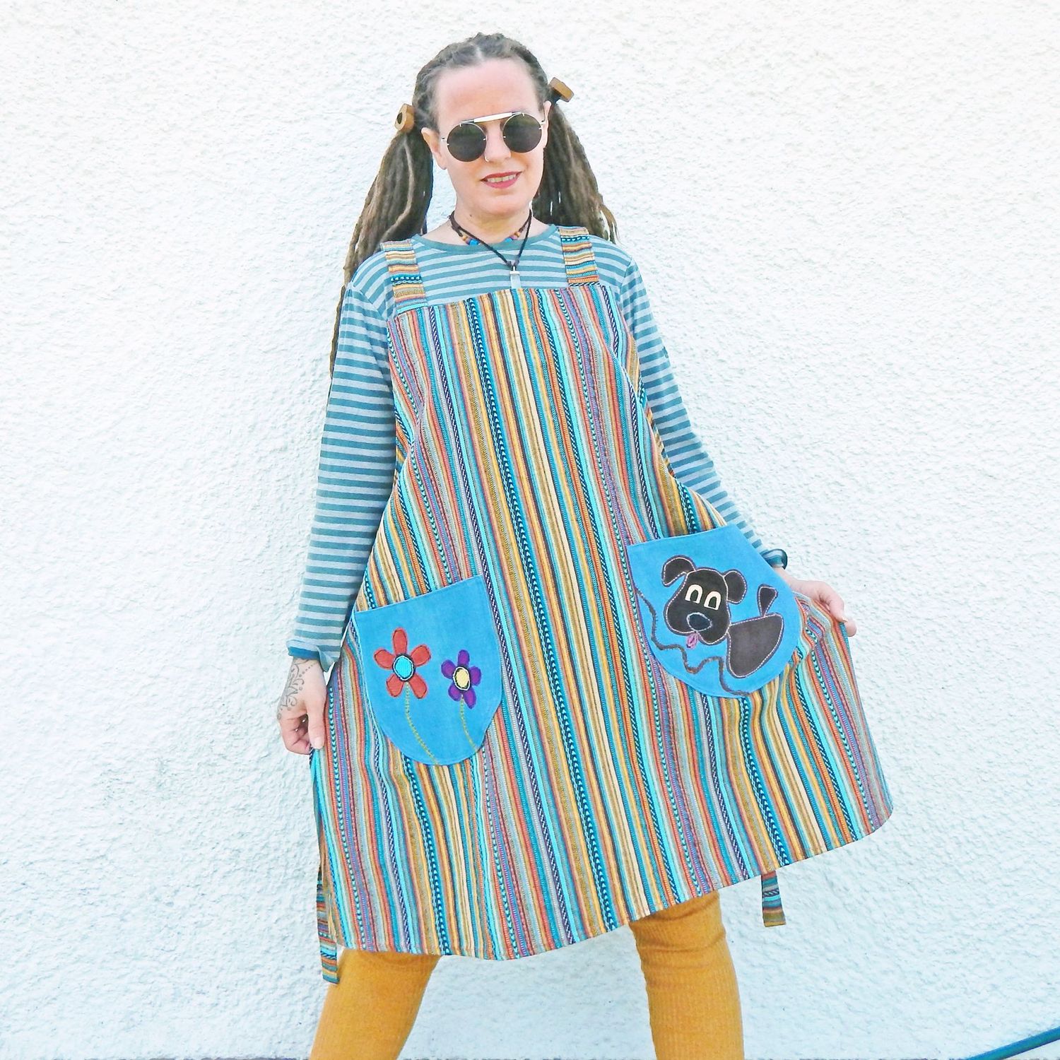 Pinafore Dog Dress