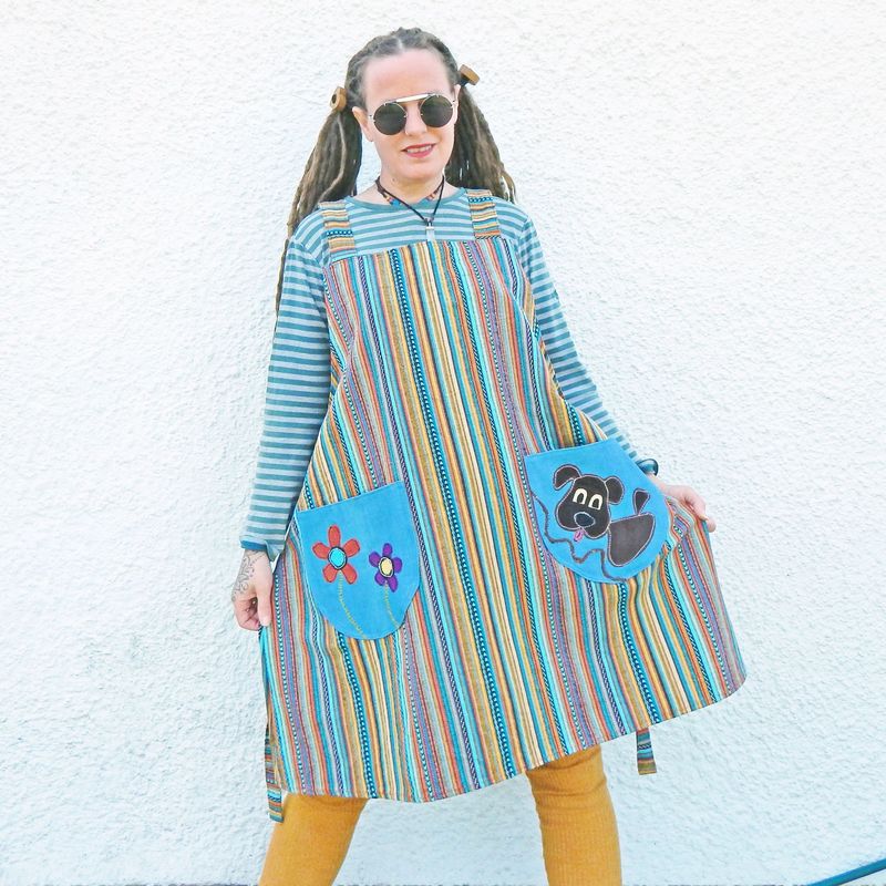 Pinafore Dog Dress