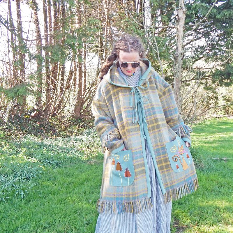 Blanket Cat Hoodie Coat