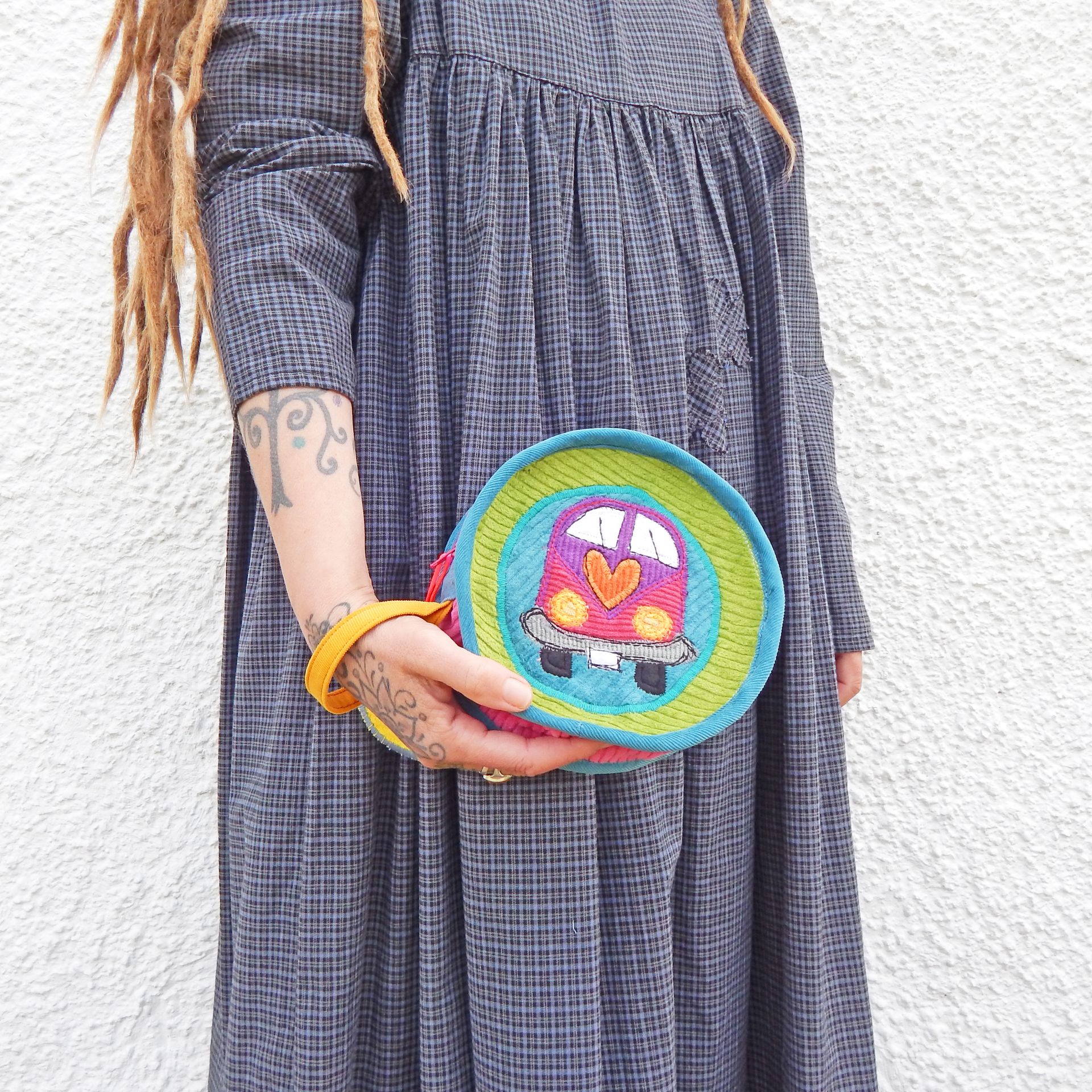 Wristlet Hippie Bus Bag