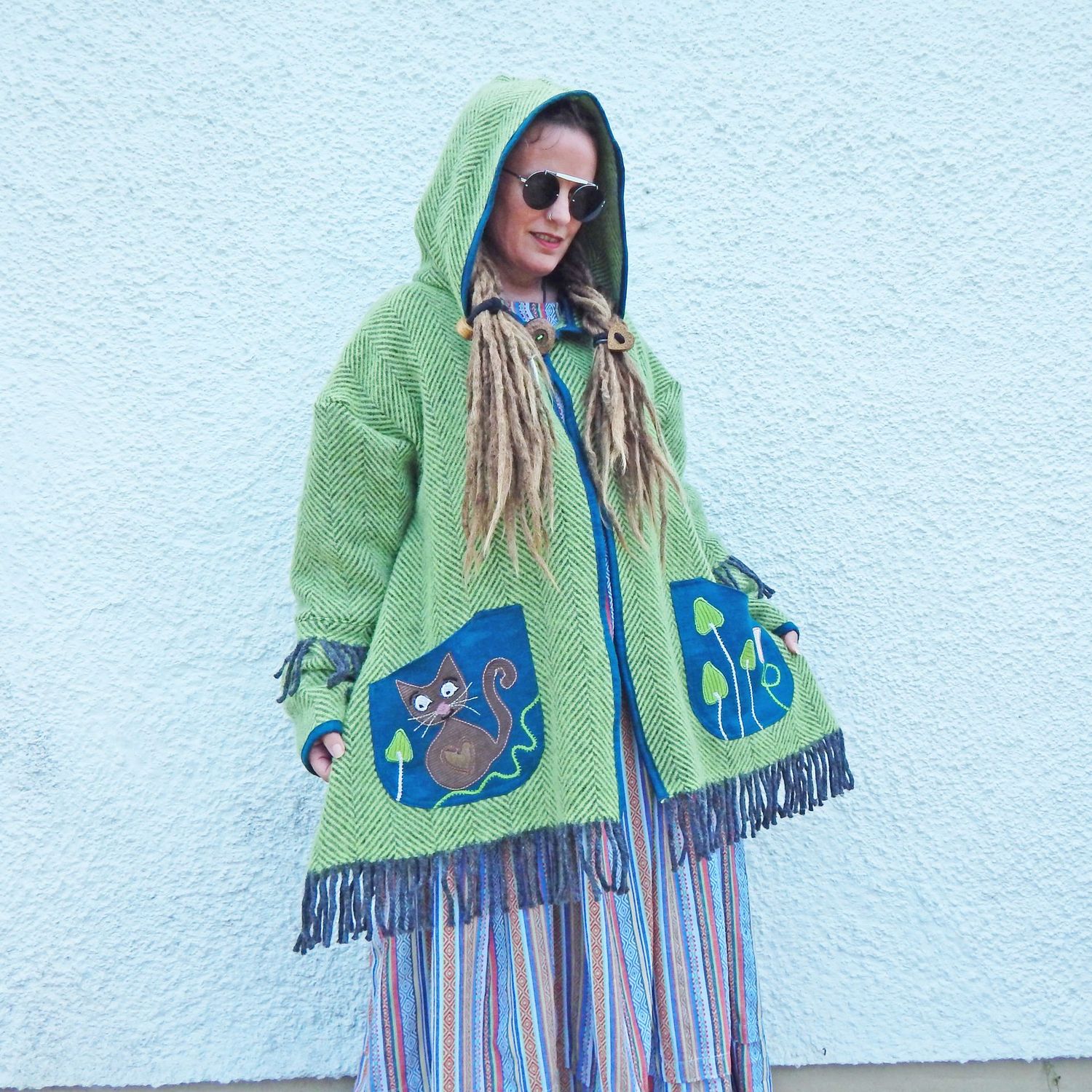 Blanket Cat Hooded Jacket