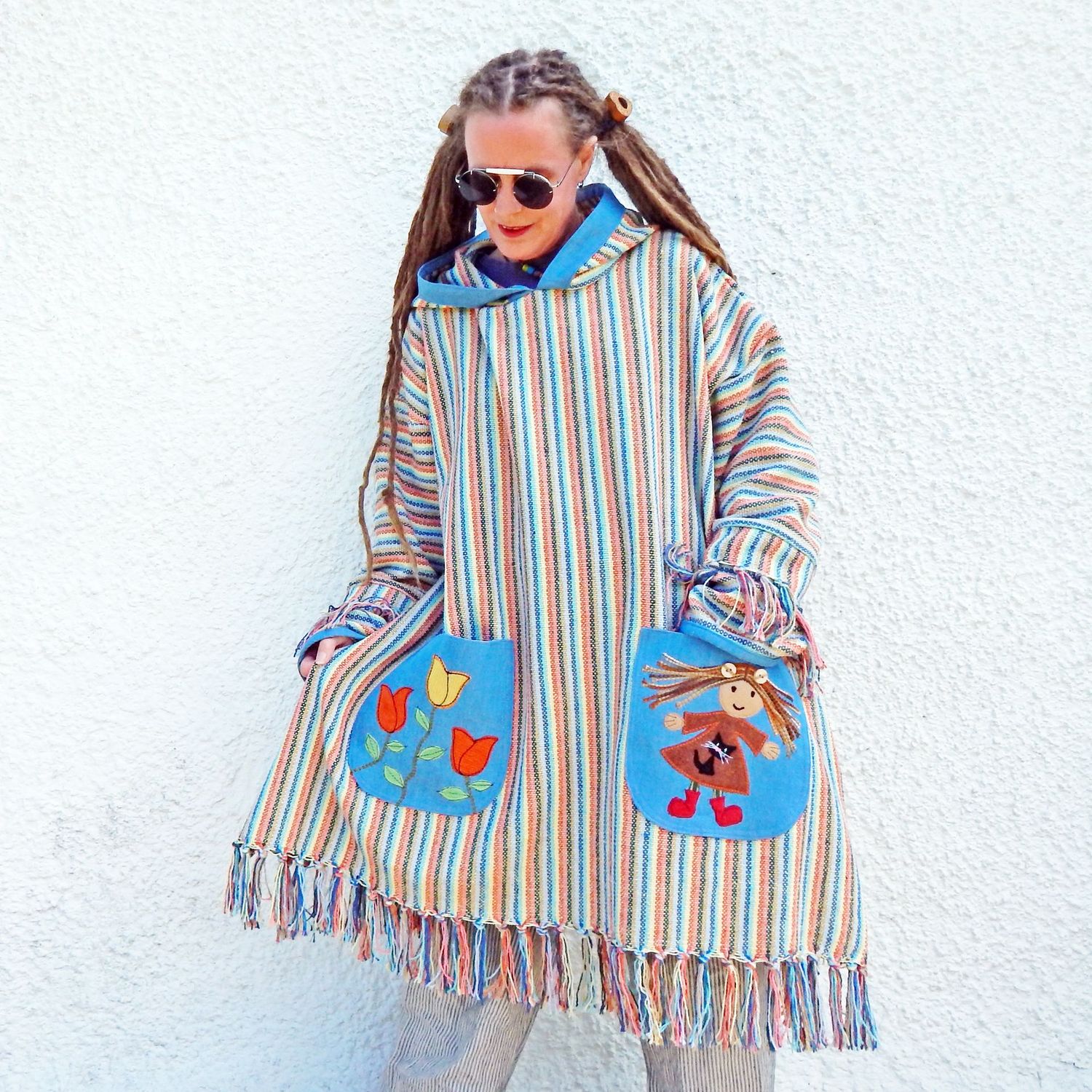 Mini Me Hoodie Striped Tunic