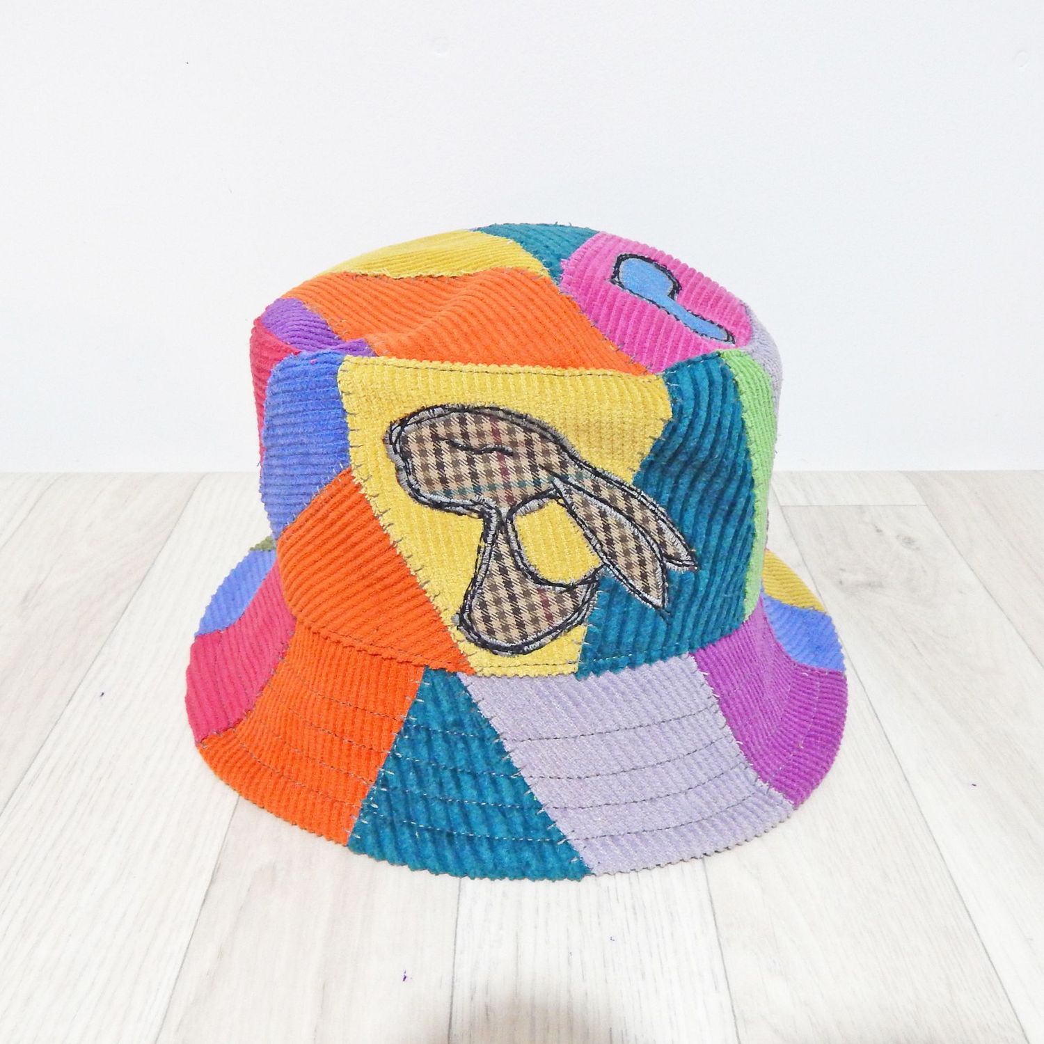SOLD Bucket Hat Hare Corduroy