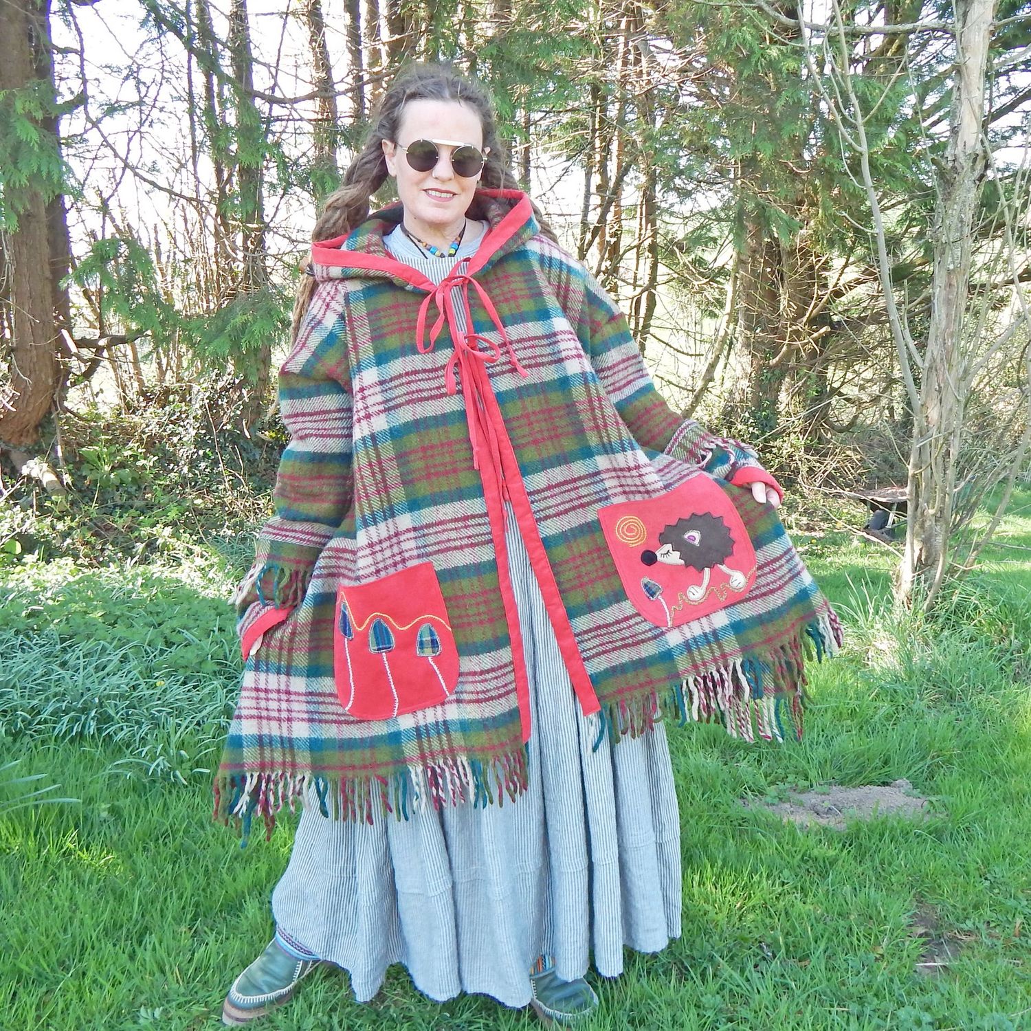 SOLD Blanket Hedgehog Hooded Coat SOLD Blanket Hedgehog Hooded Coat