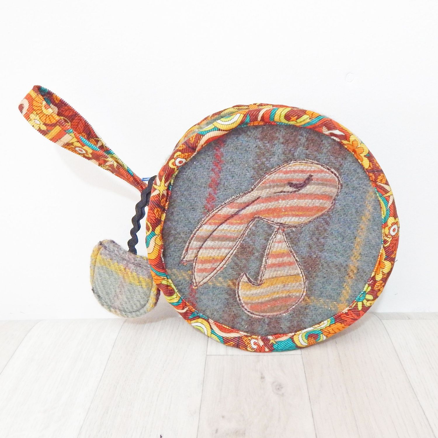 SOLD Wristlet Hare Bag