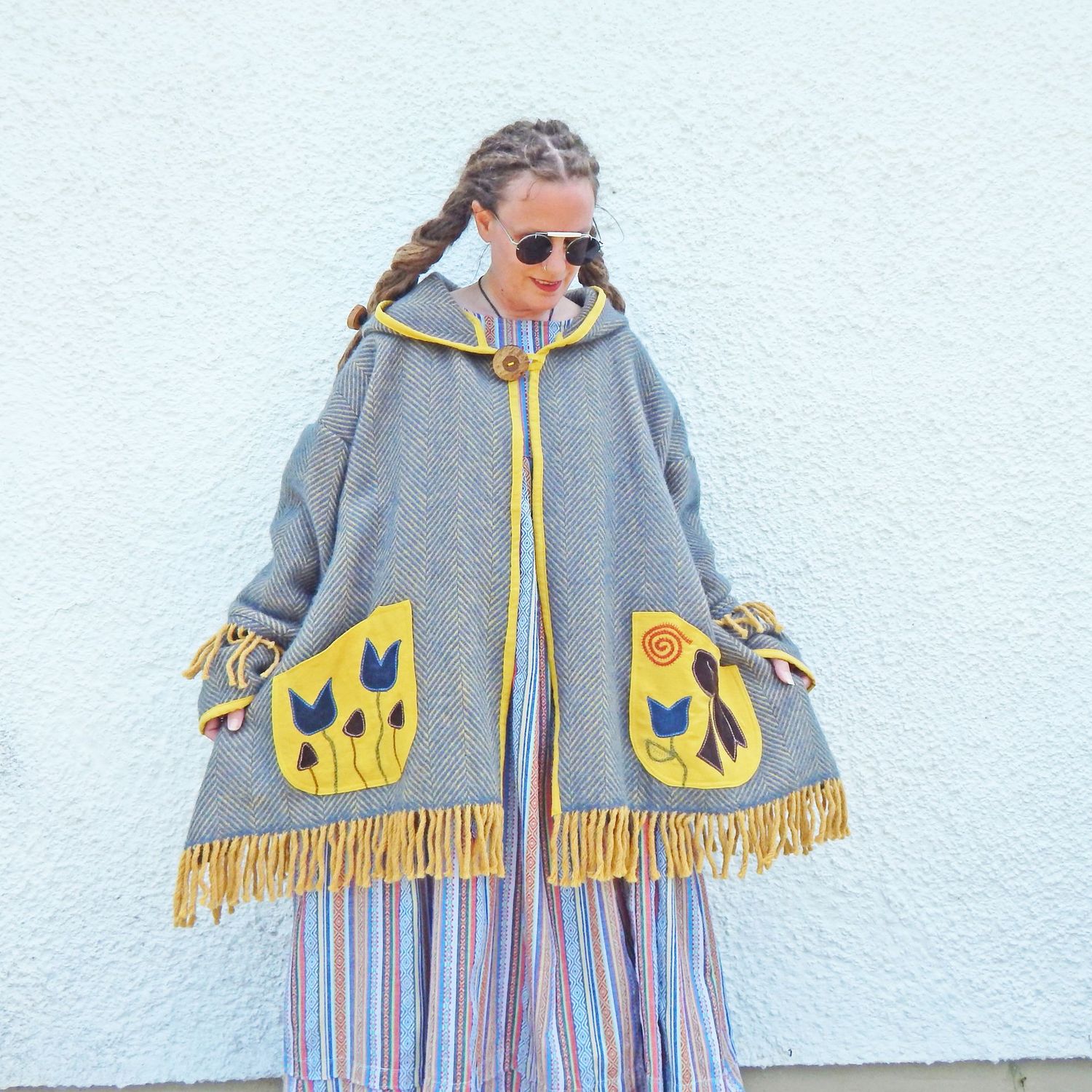 SOLD Blanket Hare Hooded Jacket