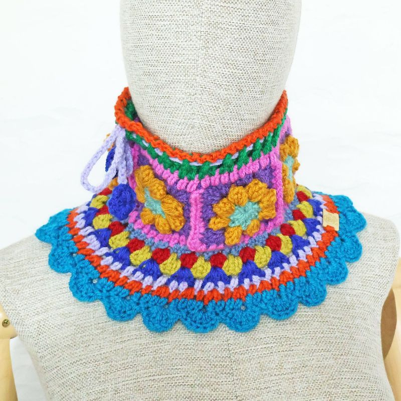 Neck Warmer Mustard Flower