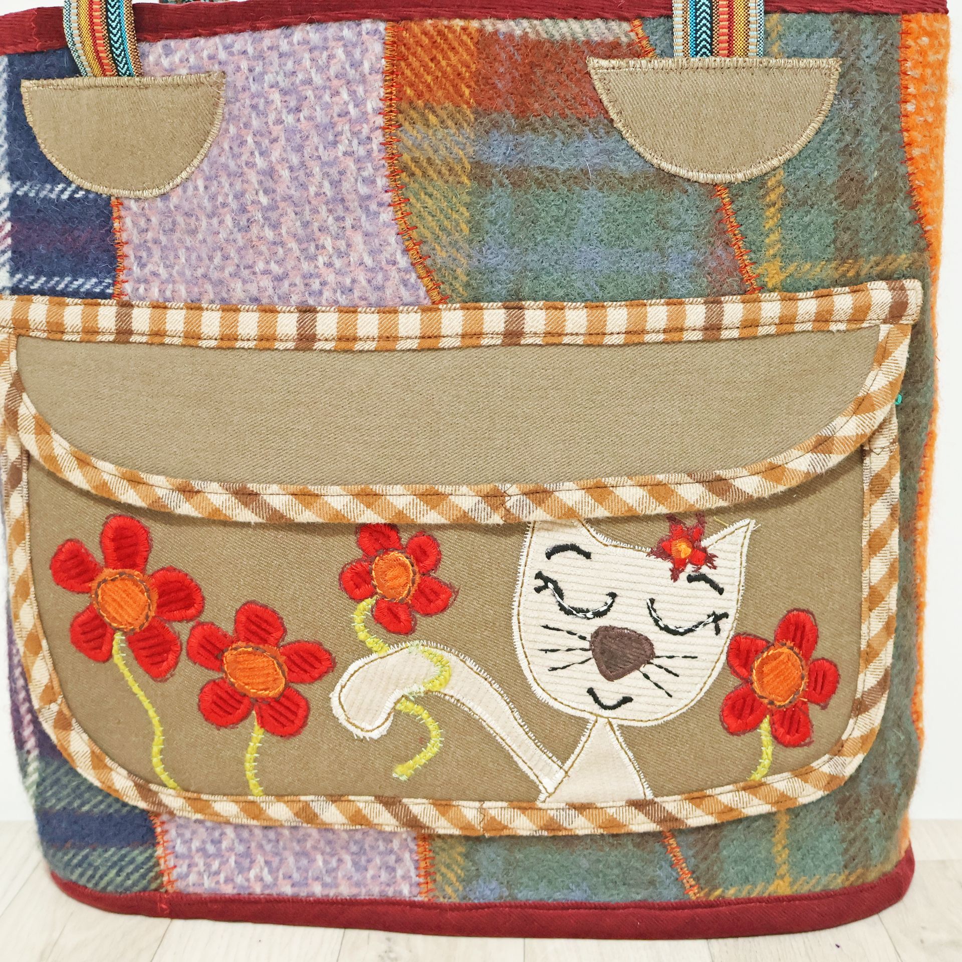 Blanket Cat Tote Bag