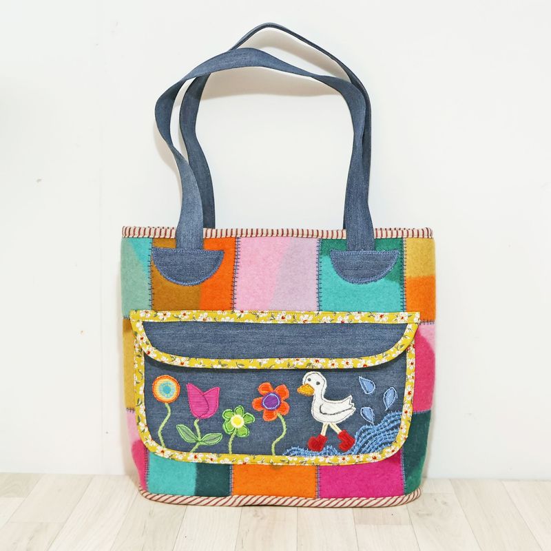 SOLD Duck Blanket Patchwork Bag SOLD Duck Blanket Patchwork Bag