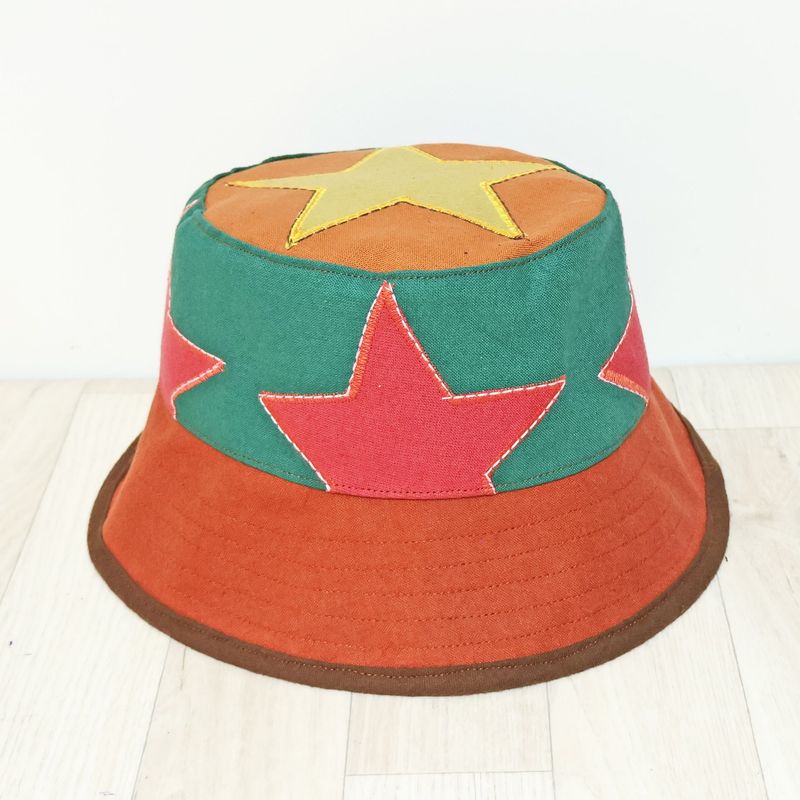 Bucket Hat Yellow Star Bucket Hat Yellow Star
