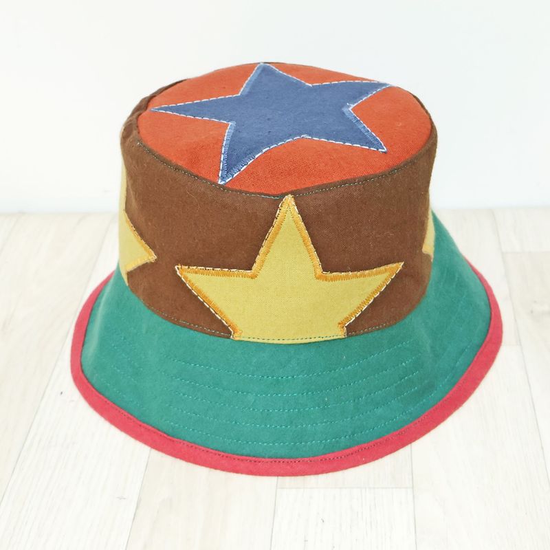 Bucket Hat Blue Star Bucket Hat Blue Star