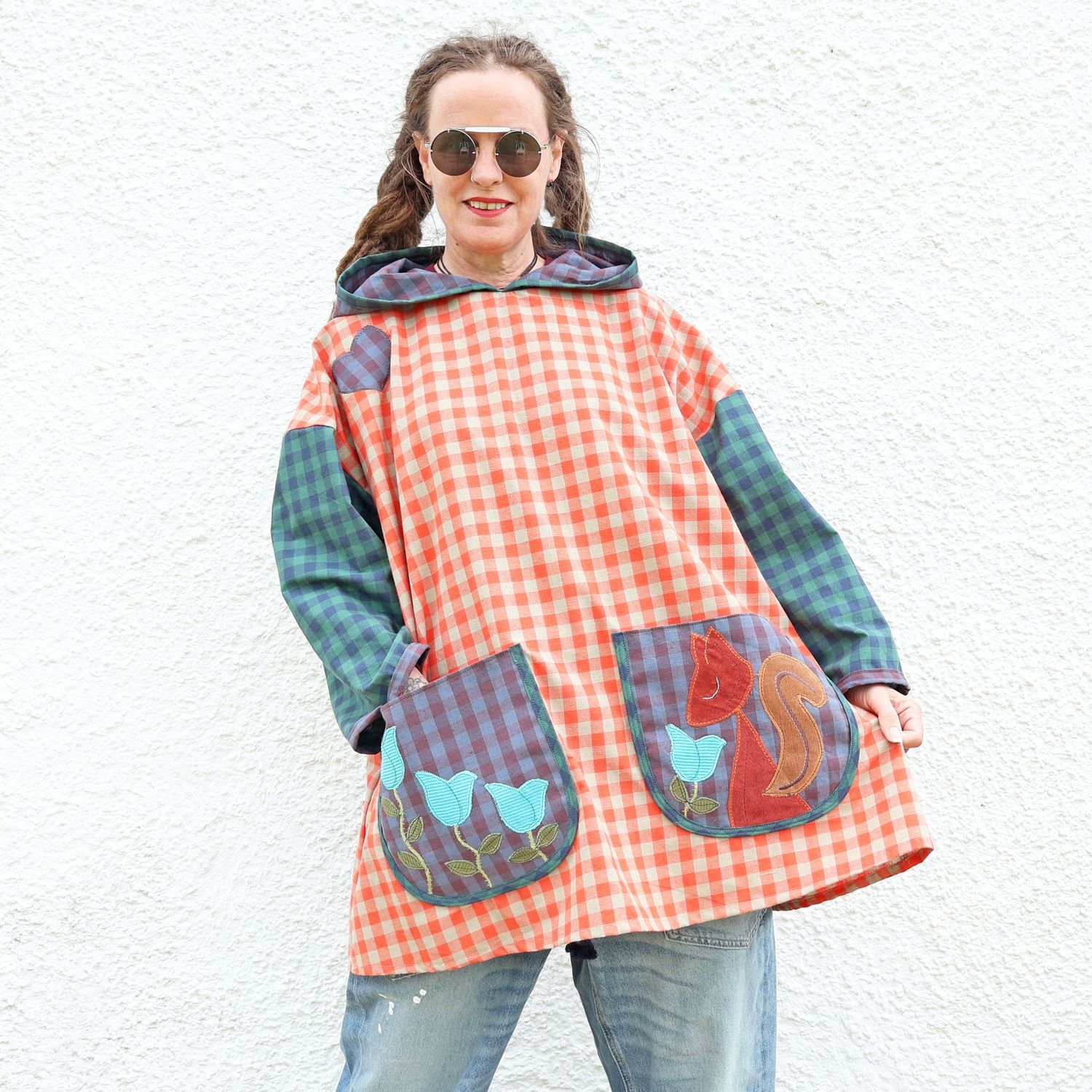 Gingham Folk Squirrel Tunic