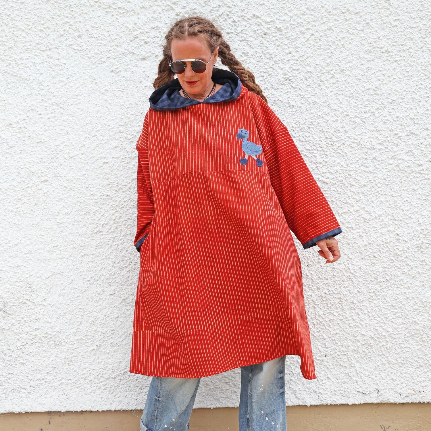 Hooded Duck Dress