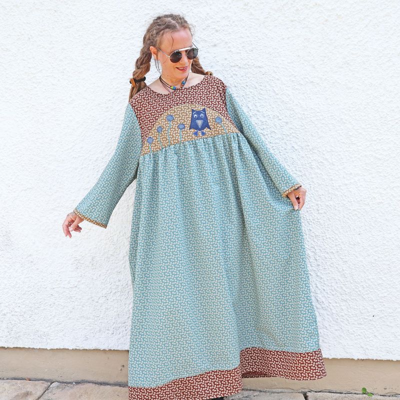 Long Owl Dress