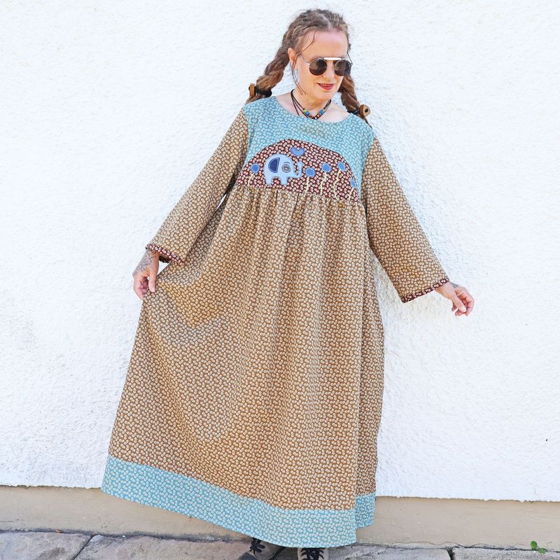 Long Elephant Dress