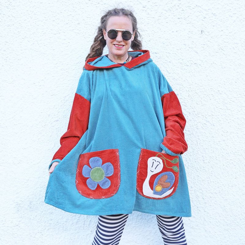 SOLD Corduroy Snail Tunic
