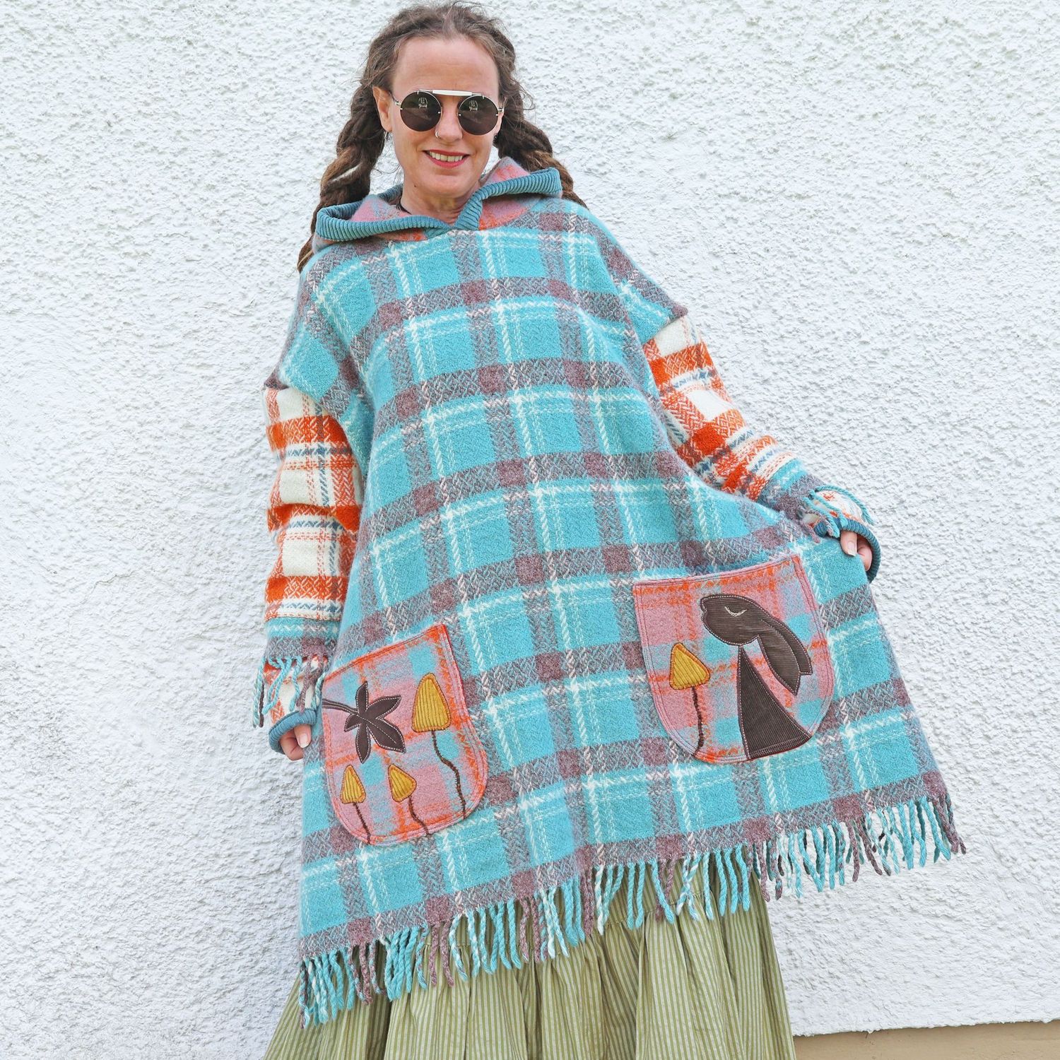 Blanket Hooded Tunic Hare Blanket Hooded Tunic Hare