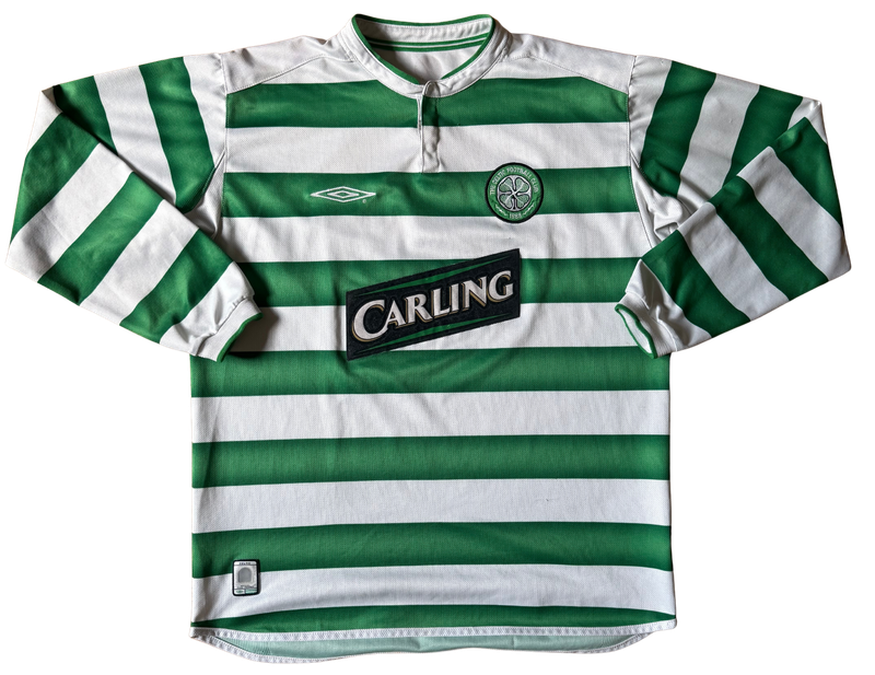 Celtic 2003/2004 Home Shirt Long Sleeve (L)