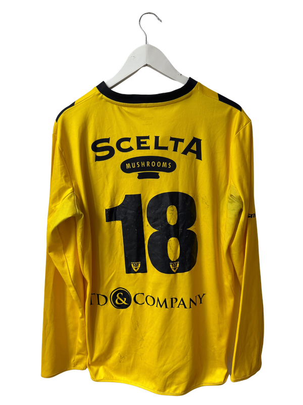 VVV Venlo 2013/2014 Matchworn Home Shirt- Barry Maguire #18 (M)