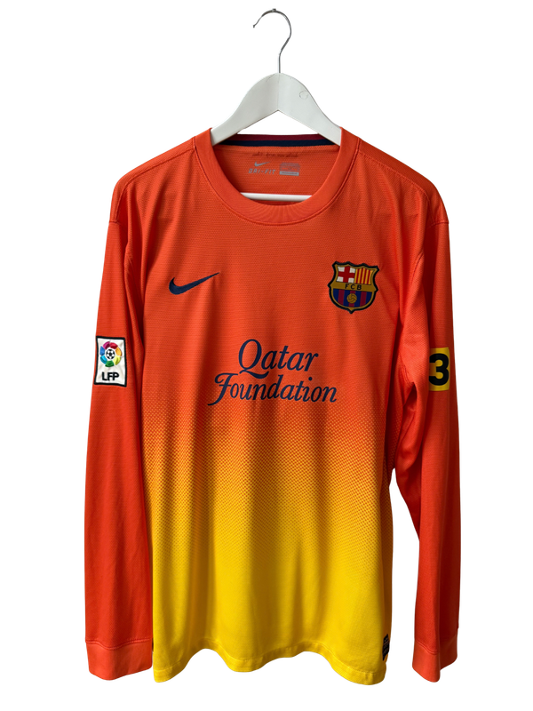 FC Barcelona 2012/2013 Away Shirt L/S - Messi #10 (XL)