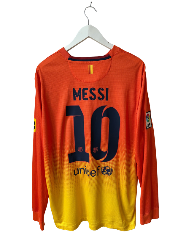 FC Barcelona 2012/2013 Away Shirt L/S - Messi #10 (XL)