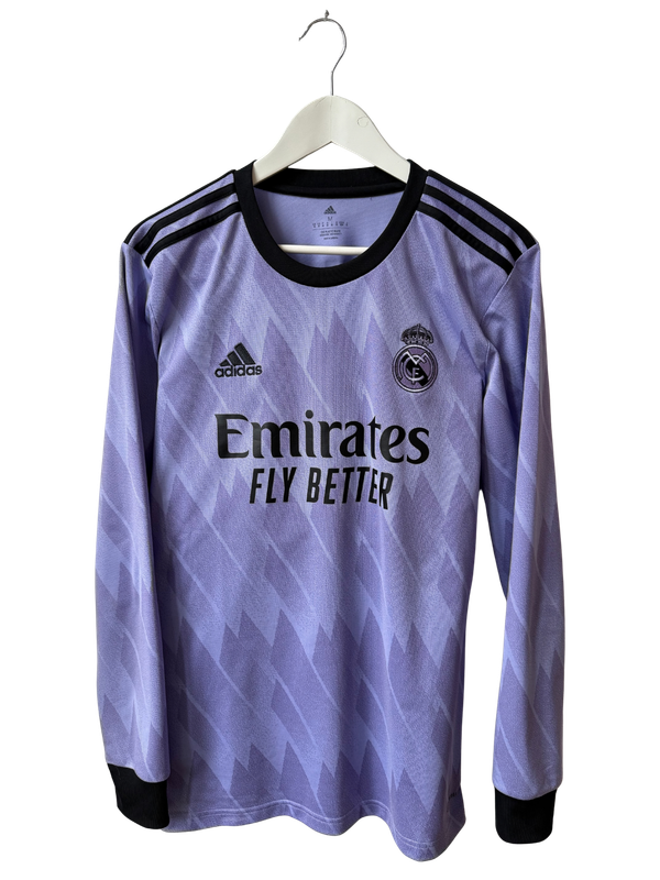 Real Madrid 2022/2023 Away Shirt L/S - Vini JR #20 (M)
