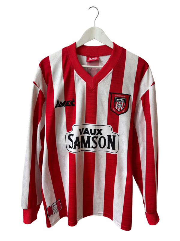 Sunderland 1996/1997 Home Shirt L/S - Hall #12 (XL)