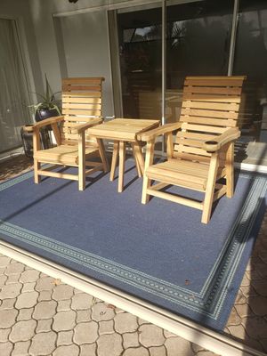 Standard Chairs & Table Set
