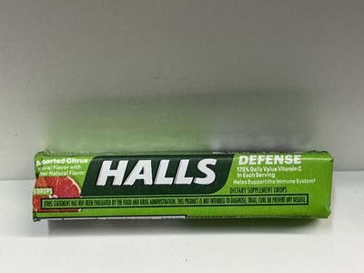 HALLS CITRUS FLAVOR
