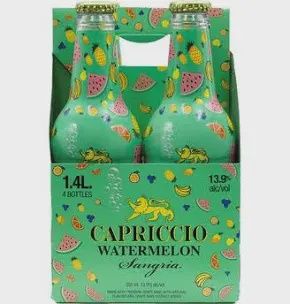 Capriccio Watermelon Sangria 4 pack
