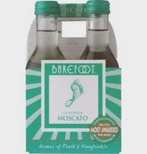 Barefoot Moscato 4 pack
