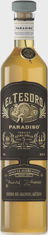 El Tesoro Tequila Paradiso Extra Anejo 5 Year Old 750ml