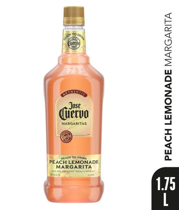Jose Cuervo Authentic Peach Lemonade Margarita 1.75L