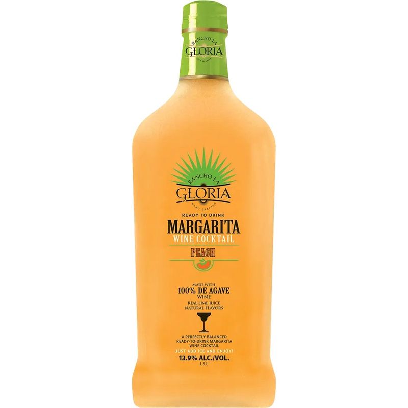 Rancho La Gloria Peach Margarita Ready to Drink Cocktail 1.5