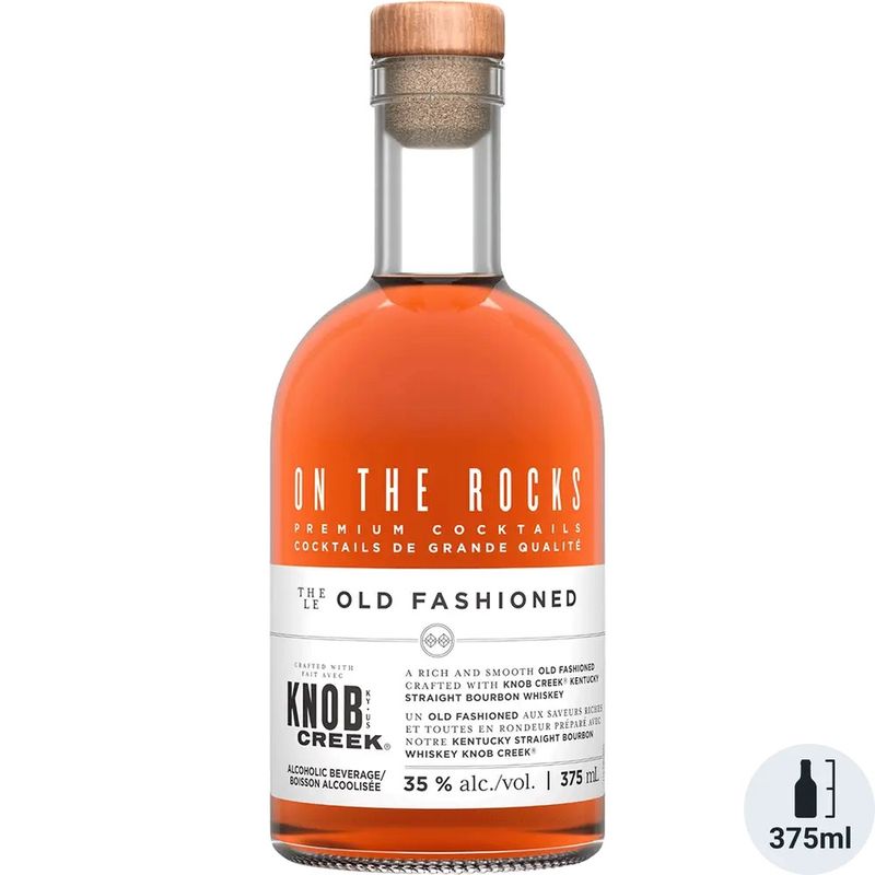 On The Rocks Knob Creek Old Fashioned 375ml