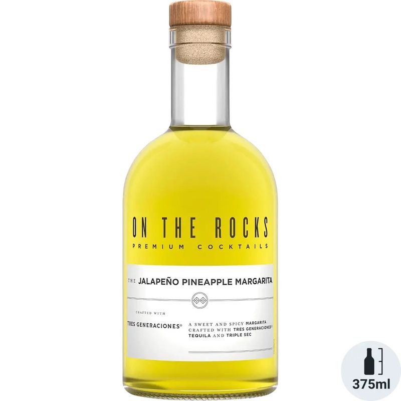 On The Rocks Jalapeno Pineapple Margarita 375ml