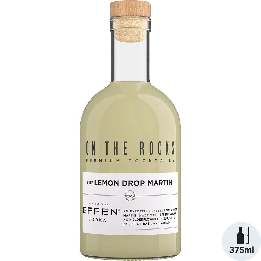 On The Rocks Lemon Drop Martini 375ml