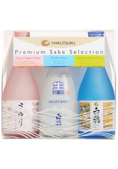 Premium Sake Selections 3 pack