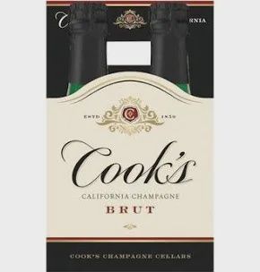 Cooks Brut Champagne 4 pack