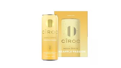 Cîroc Pineapple Passion Vodka Spritz Cans (12 fl oz x 4 ct)