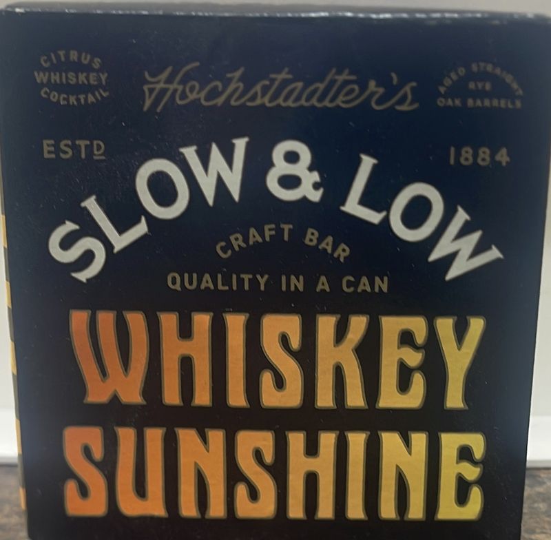 Slow &amp; Low Whiskey Sunshine 4 Pack