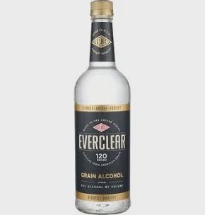 Everclear 120proof Grain Alcohol 750ml
