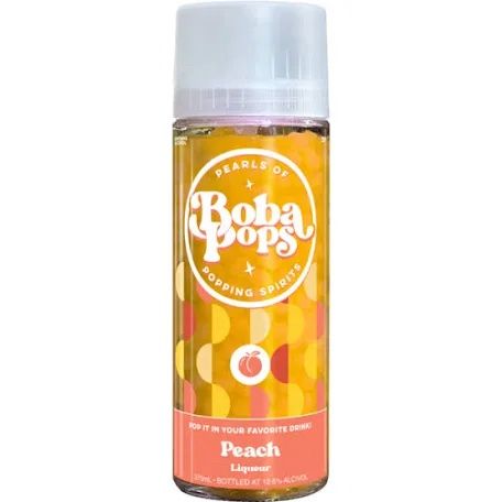 Boba Pops Peach Liqueur