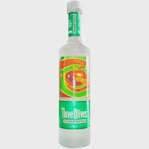 Three olives jacked Apple 750ml