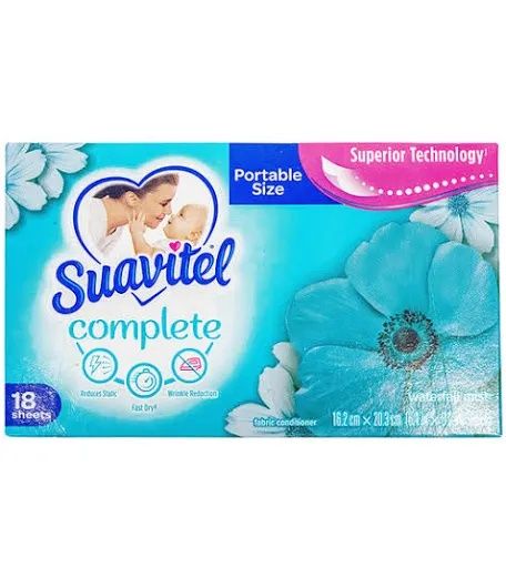 Suavitel Complete dryer sheets