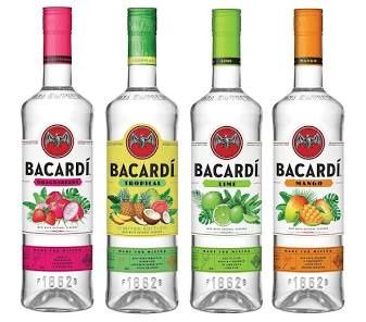 Barcardi All flavors 750ml