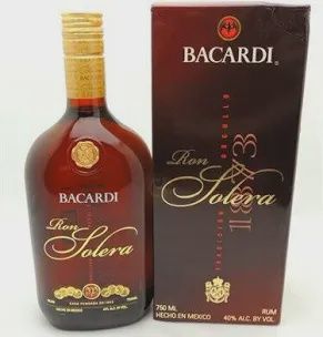 Bacardi Ron Solera 750 ml