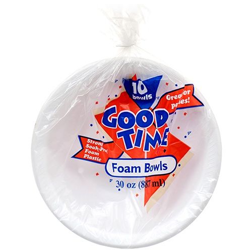 Foam Bowls 30 oz (887 Ml)